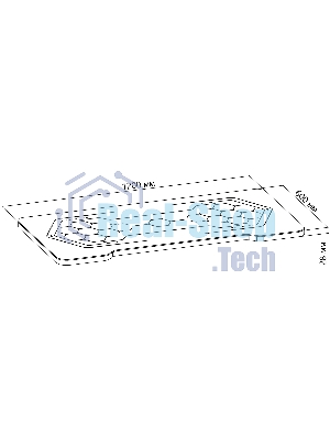 Столешница Cactus CS-DT-RGb-HEX 120x60x2.8 см черный