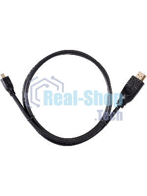 Кабель HDMI-19M --MicroHDMI-19M ver 2.0 1 м VCOM CG587-1M