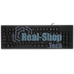 Комплект клавиатура+мышь A4Tech KRS-8372 проводной, USB, 1200 DPI, чёрный