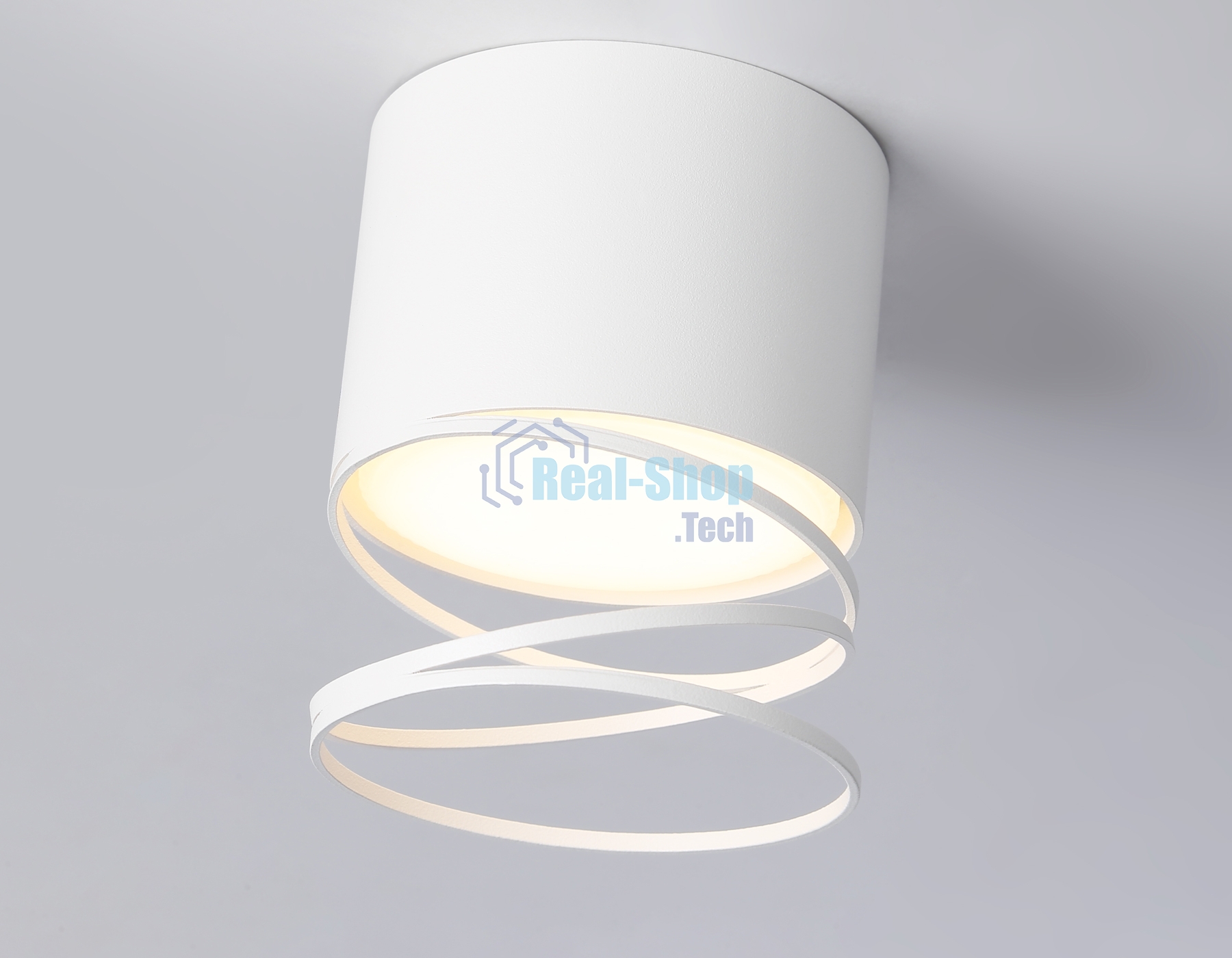 Светильник Ambrella light TN71103 WH белый GX53 max 12W D82*110
