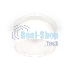 Комплект встраиваемого светильника Ambrella light XC6512069 SWH/FR белый песок/белый матовый MR16 GU5.3 (C6512, N6258)