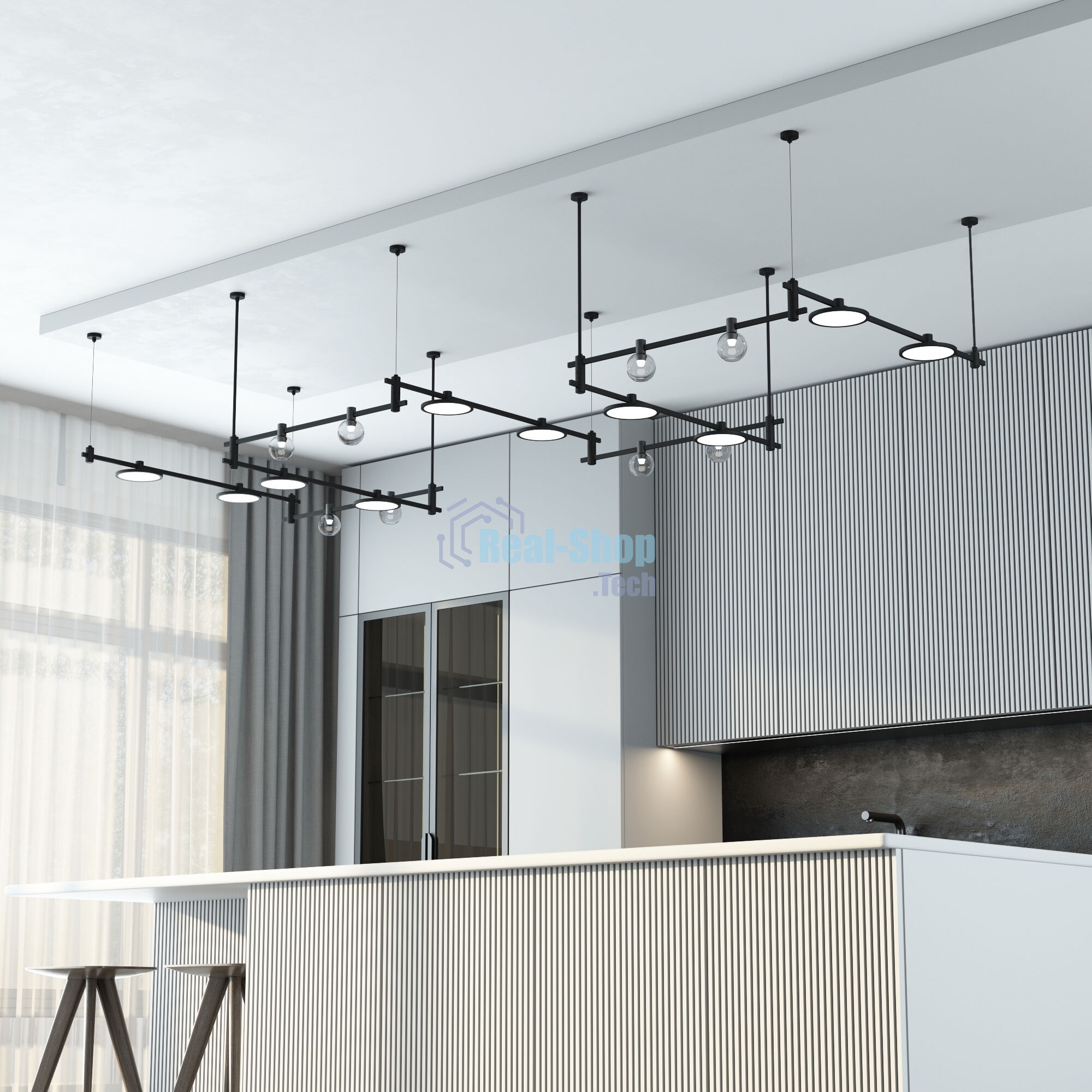 Трековый светильник 85125/01 10W 3000K  (чёрный) Esthetic Magnetic