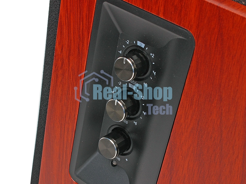 Колонки Edifier R1700 ВТ 2.0 Активные, 2 x 33W RMS, 85 дБА, дерево, беспроводной пульт ДУ