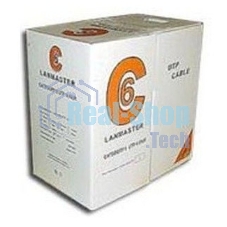 Кабель информационный Lanmaster TWT-6UTP-GY кат.6 U/UTP не экранированный 4X2 PVC внутренний 305м серый