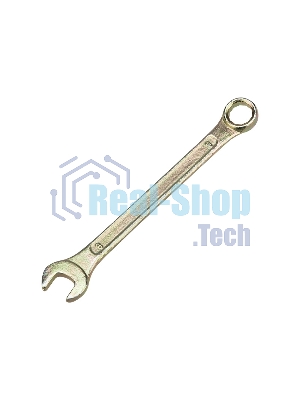 Ключ комбинированный Rexant 8 мм, желтый цинк