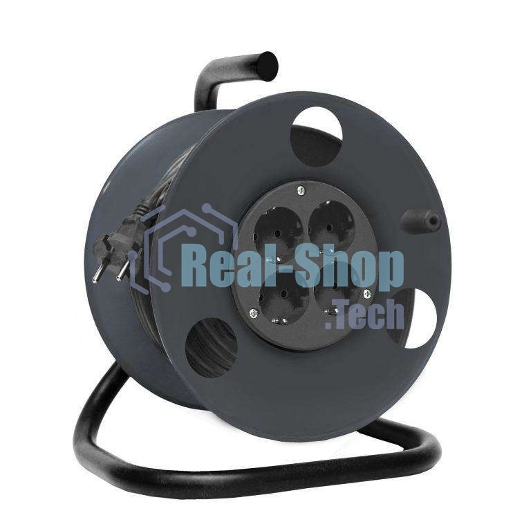 Удлинитель Союз ТМ сил. на катушке с 4 гн. 3700 Вт з/к 50 м 481S-3605