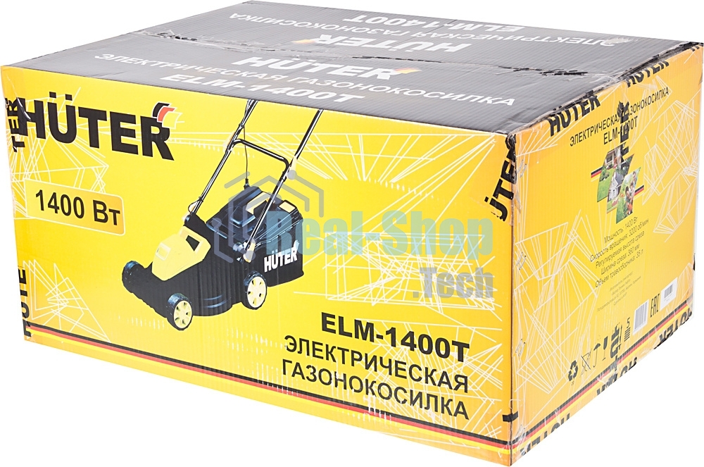 Газонокосилка электрическая Huter ELM-1400Т