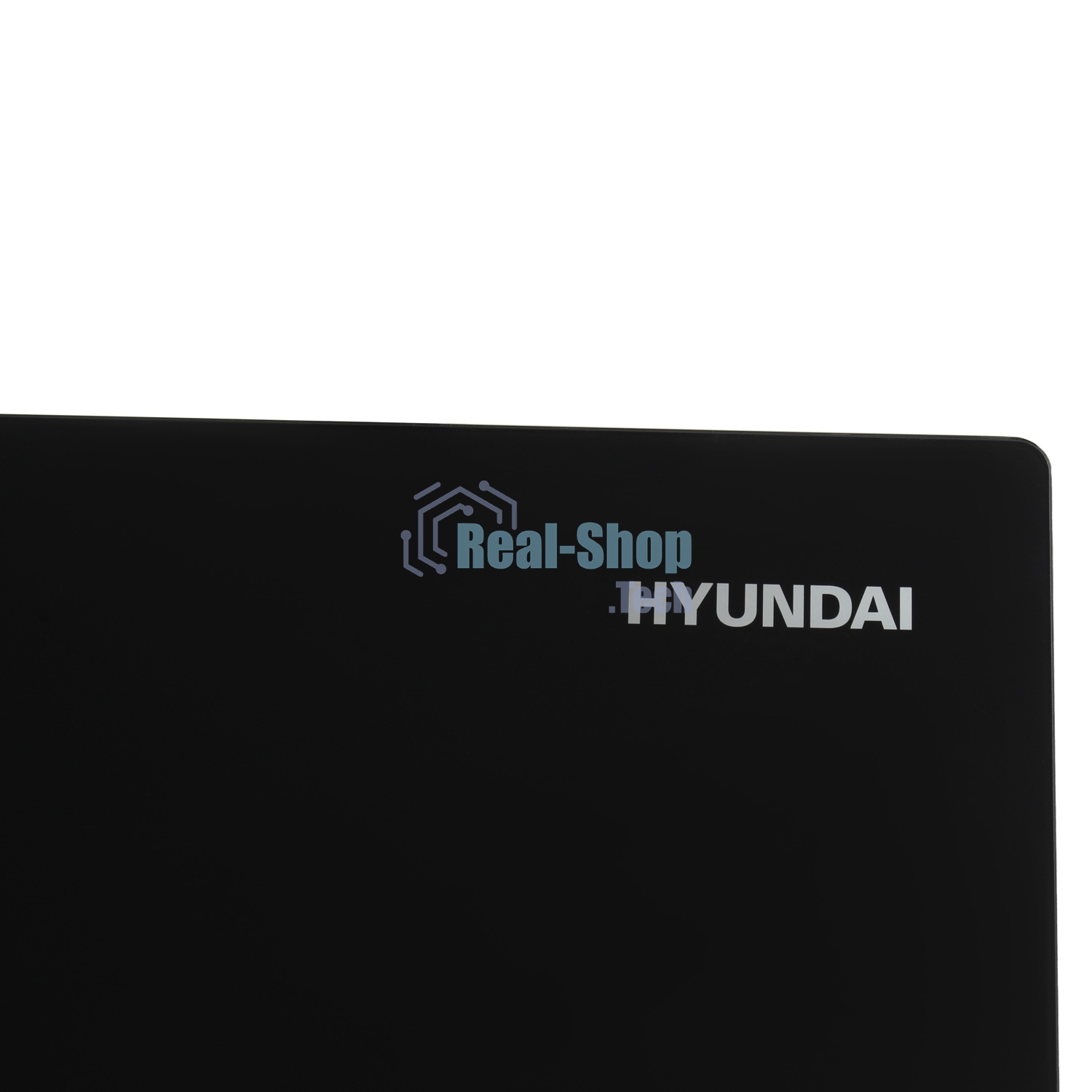 Холодильник Hyundai CS5003F черное стекло двухкамерный Side by Side 331/165л морозилка сбоку