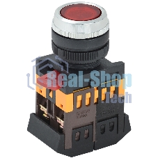 Кнопка ABLFS-22 кр. 1з+1р IEK BBT30-ABLFS-K04