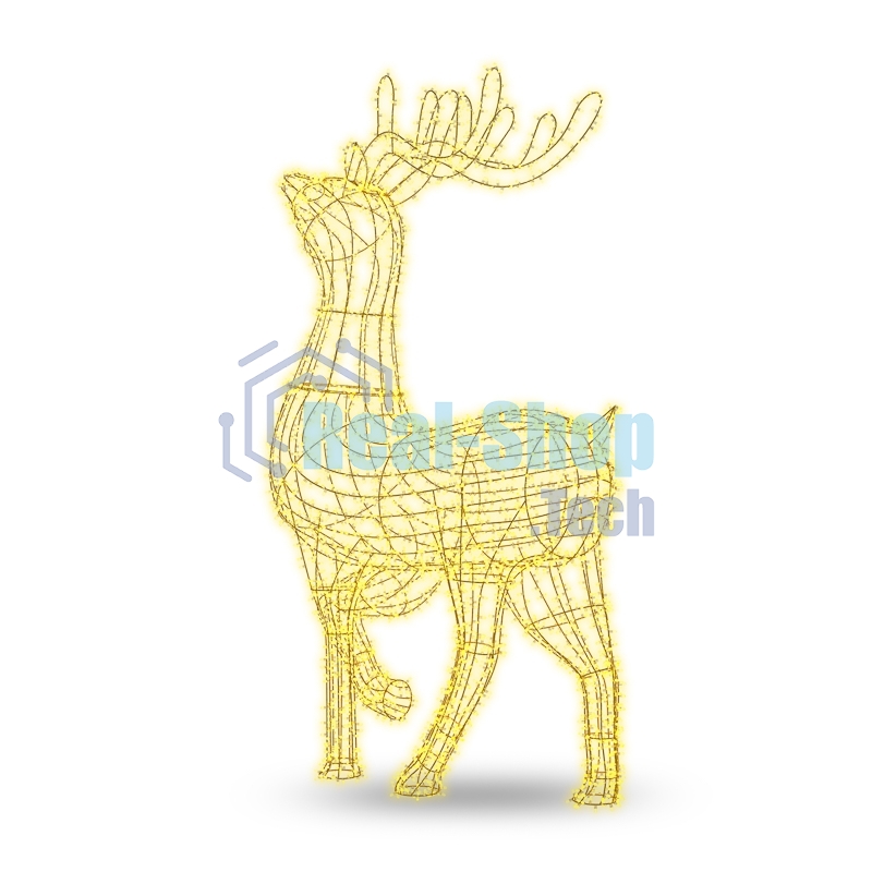 Фигура Neon-night Снежинка из гибкого неона, 60х60 см, цвет свечения синий