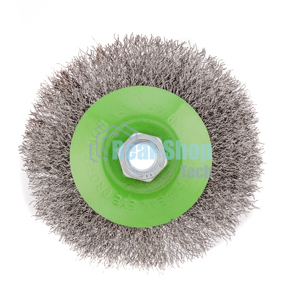 Щетка для УШМ Сибртех 115 мм, М14, 