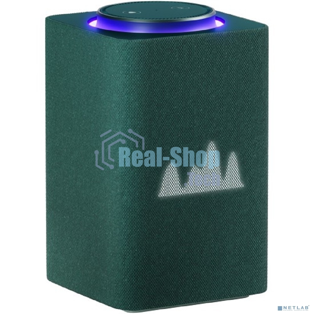 Умная колонка Яндекс Станция Макс, Zigbee, 65Вт, с голосовым ассистентом Алиса на YaGPT, зеленый (YNDX-00053Z)