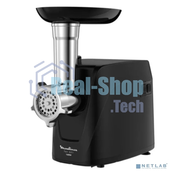 Мясорубка электрическая Moulinex ME112832 1600Вт черный/серебристый
