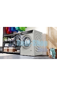 Стиральная машина Bosch Serie 8 WGb2440XME серебро, загрузка фронтальная 9 кг, 1400 об/мин., класс: А+++