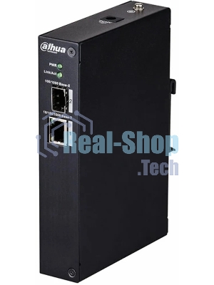Коммутатор Dahua DH-PFS3102-1T, 1×1 Гбит/с RJ-45 + 1×1 Гбит/с SFP, неуправляемый, промышленный