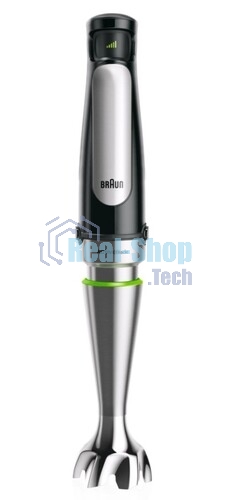 Блендер погружной Braun Multiquick 7 MQ7045X черный, 1000 Вт, плавная регулировка, турбо
