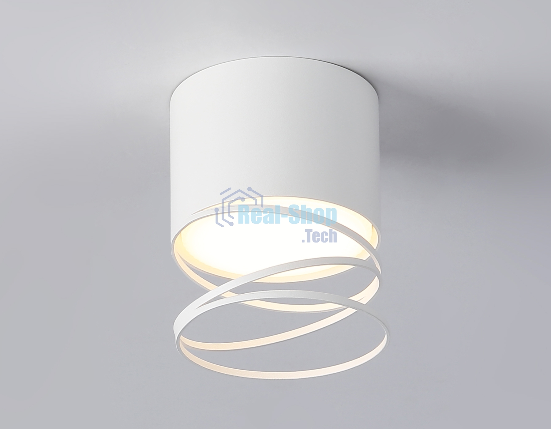 Светильник Ambrella light TN71103 WH белый GX53 max 12W D82*110