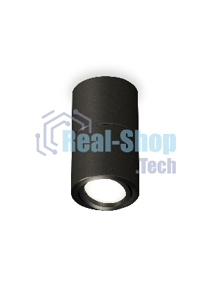 Светильник Ambrella Light XS7402160 SBK/PBK черный песок/черный полированный MR16 GU5.3 (C7402, A2071, C7402, N7002)