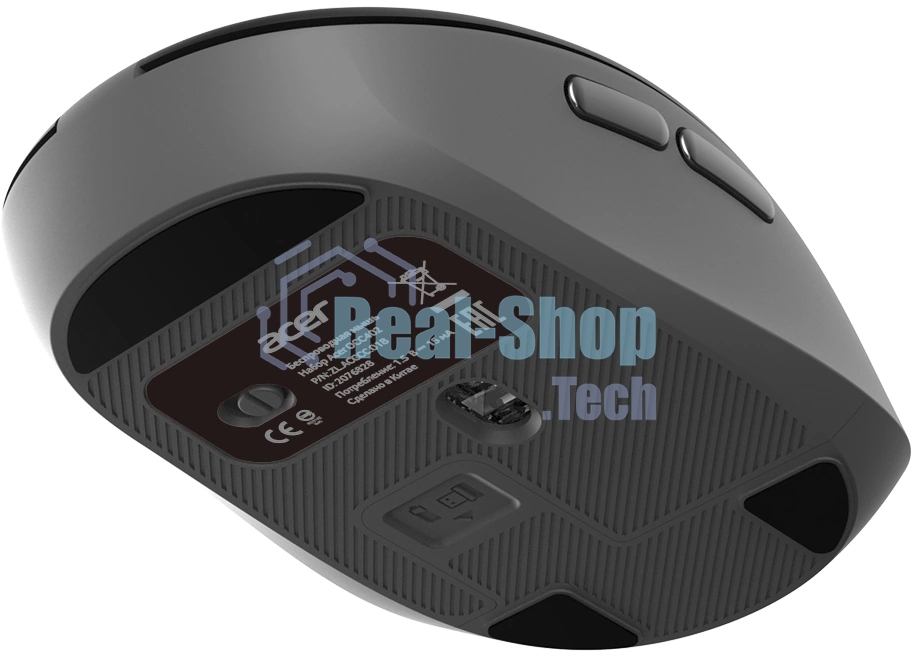 Комплект клавиатура+мышь Acer OCC402 беспроводной, USB, 1600 DPI, чёрный