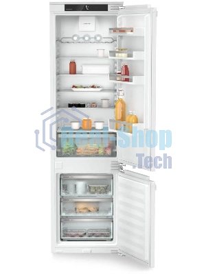 Встраиваемый холодильник Liebherr Pure, ниша 194 см, EasyFresh, МК NoFrost 3 контейнера, сенсорный дисплей Touch, door-on-door.