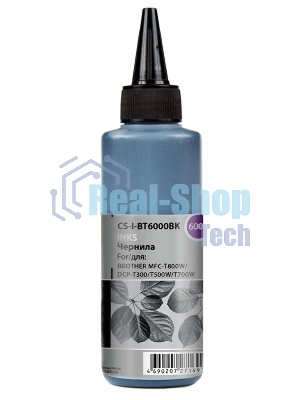 Чернила Cactus CS-I-BT6000BK черный 100мл для Brother DCP-T300, DCP-T500W,DCP-T700W, MFC-T800W