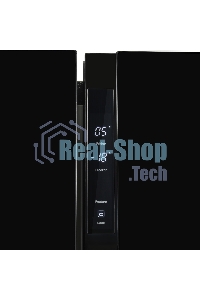 Холодильник Hyundai CS5003F черное стекло двухкамерный Side by Side 331/165л морозилка сбоку