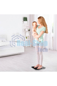 Весы напольные электронные Kitfort KT-806 макс.180кг черный