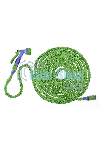 Набор поливочный Palisad усиленый растягивающийся шланг 20 м, 7-реж пистолет, соед., адаптер