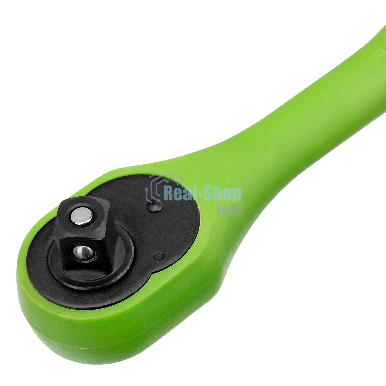 Ключ трещотка Сибртех двухкомпонентная рукоятка 1/2