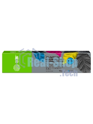 Картридж струйный Cactus CS-F6T77AE (913A) голубой (55 мл) для HP PW 352dw/377dw/Pro 477dw/452dw