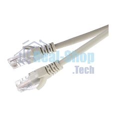 Кабель GoPower PATCH RJ-45(M)-RJ-45(M) 00-00029034 1M серый