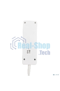 Удлинитель PROconnect 3 гнезда, 10 м, 3х0.75 мм², с/з, белый