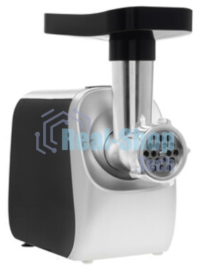Мясорубка электрическая BRAYER BR1608 черный, 2000 Вт, 2.0 кг/мин, реверс, насадки - 8