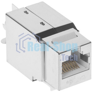 Коробка Lanmaster LAN-SA1/S-WH Keystone RJ45 кат.5e белый