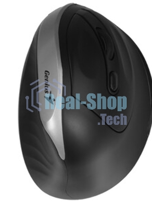 Мышь беспроводная Genius Ergo 8250S серебристый, 1600 dpi, радиоканал, USB, кнопки - 6