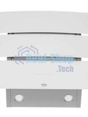 Вытяжка наклонная Beko HCA 62640 W белый, 60 см, 537 м³/ч, 48 дБ