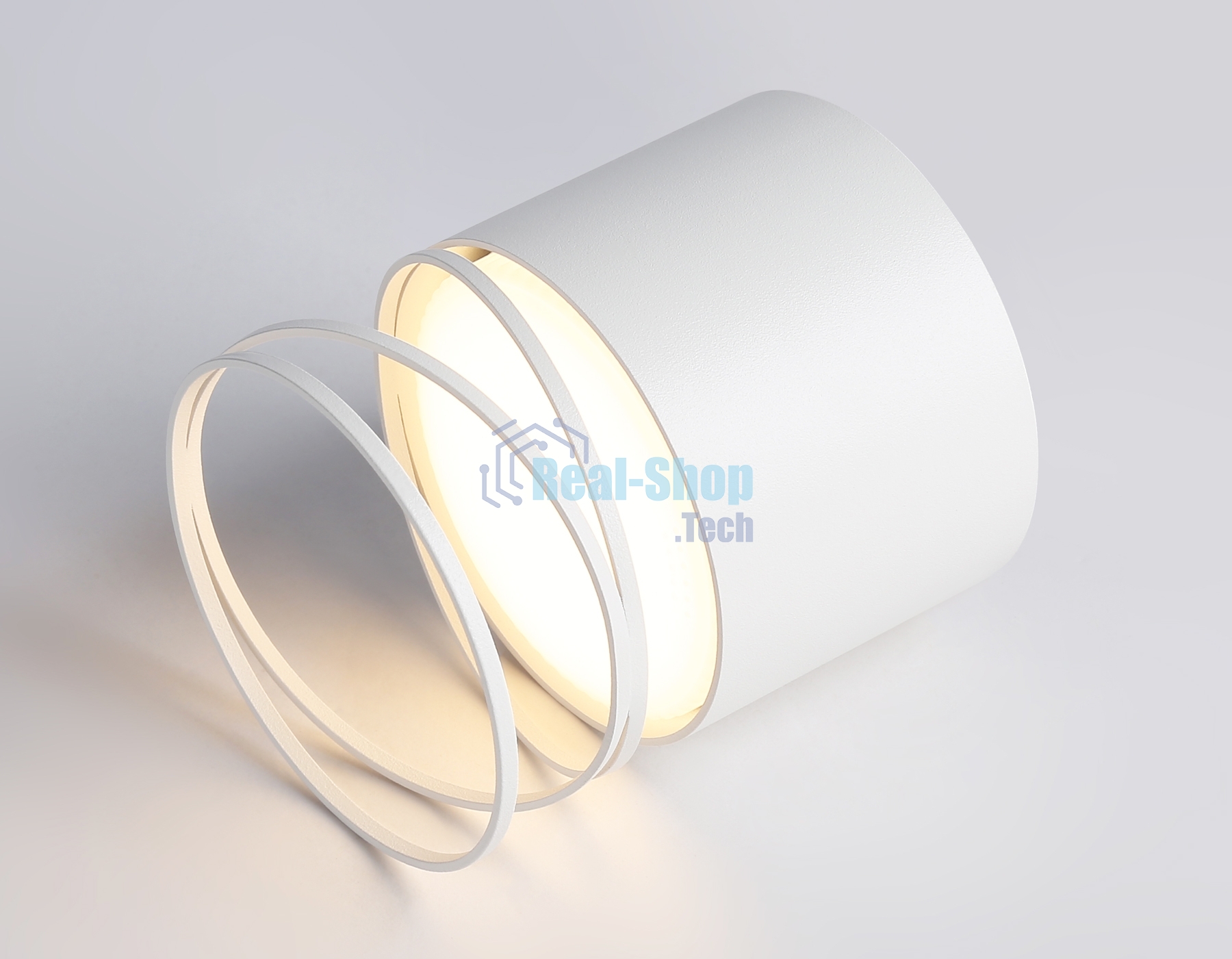 Светильник Ambrella light TN71103 WH белый GX53 max 12W D82*110