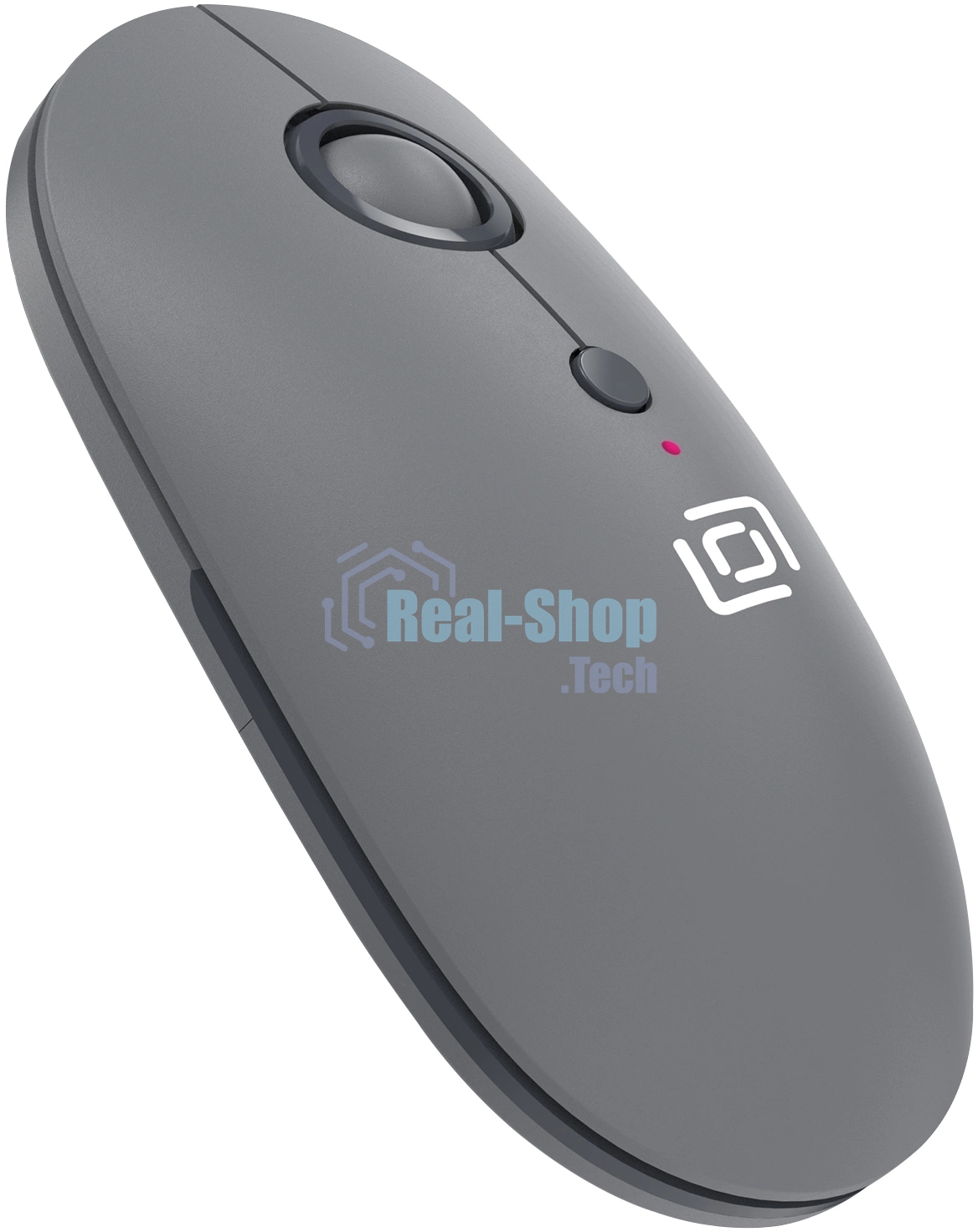 Мышь беспроводная Oklick 409MW графитовый, 1600 dpi, радиоканал, Bluetooth, USB, кнопки - 4