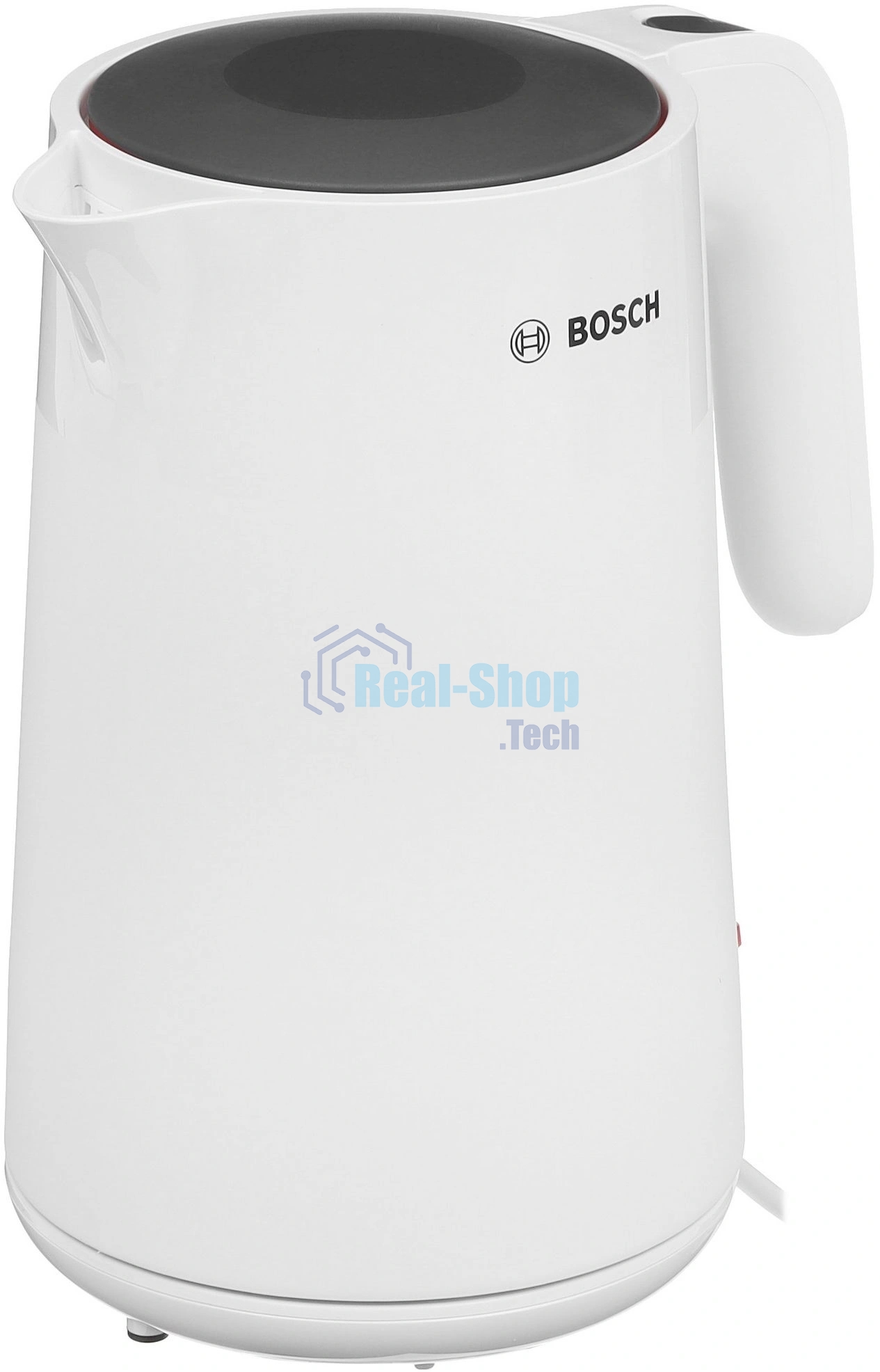 Чайник электрический Bosch TWK2M161 белый, 1.7 л, 2400 Вт, скрытый нагревательный элемент