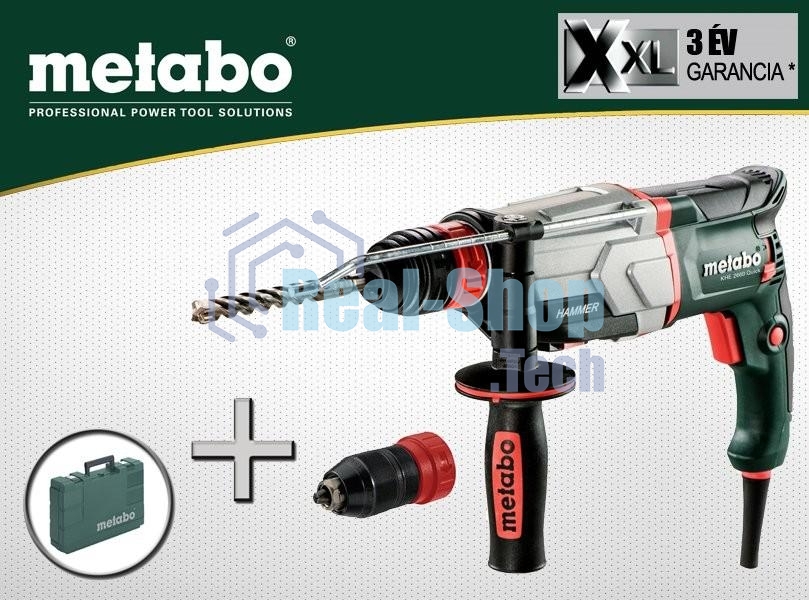 Перфоратор Metabo KHE 2660 Quick 600663500 Перфоратор Перф.3х-р,SDS+,850вт,3.0Дж,+БЗП