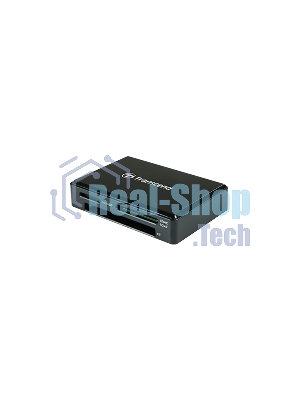 Кард-ридер Transcend черный, All-in-One cardreader, USB 3.1 Gen 1
