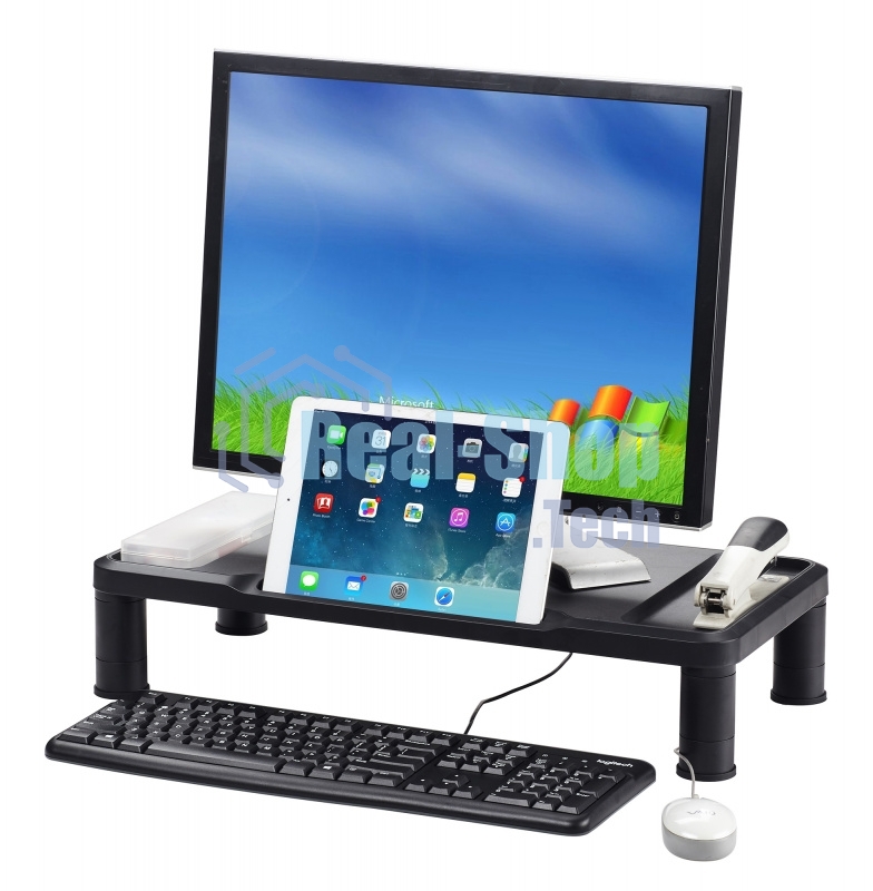 Подставка под монитор Бюрократ Support черный