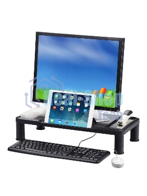 Подставка под монитор Бюрократ Support черный