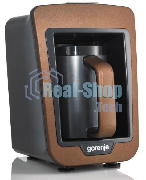 Кофеварка Gorenje ATCM730T медный/черный, исп. кофе - молотый, 0.27 л, 730 Вт.