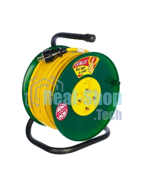 Удлинитель на катушке 4х30 м с заземл. 16А IP20 3.7 кВт Союз 481S-3603