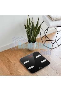 Весы напольные электронные Kitfort KT-806 макс.180кг черный