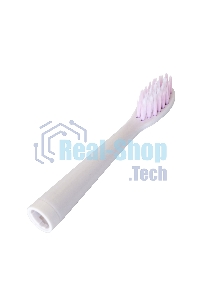 Сменные насадки к зубной электрической щетке Galaxy Line GL4990, белый, мягкая жесткость щетины, 2 сменных насадки-щетки, 2 защитных колпачка