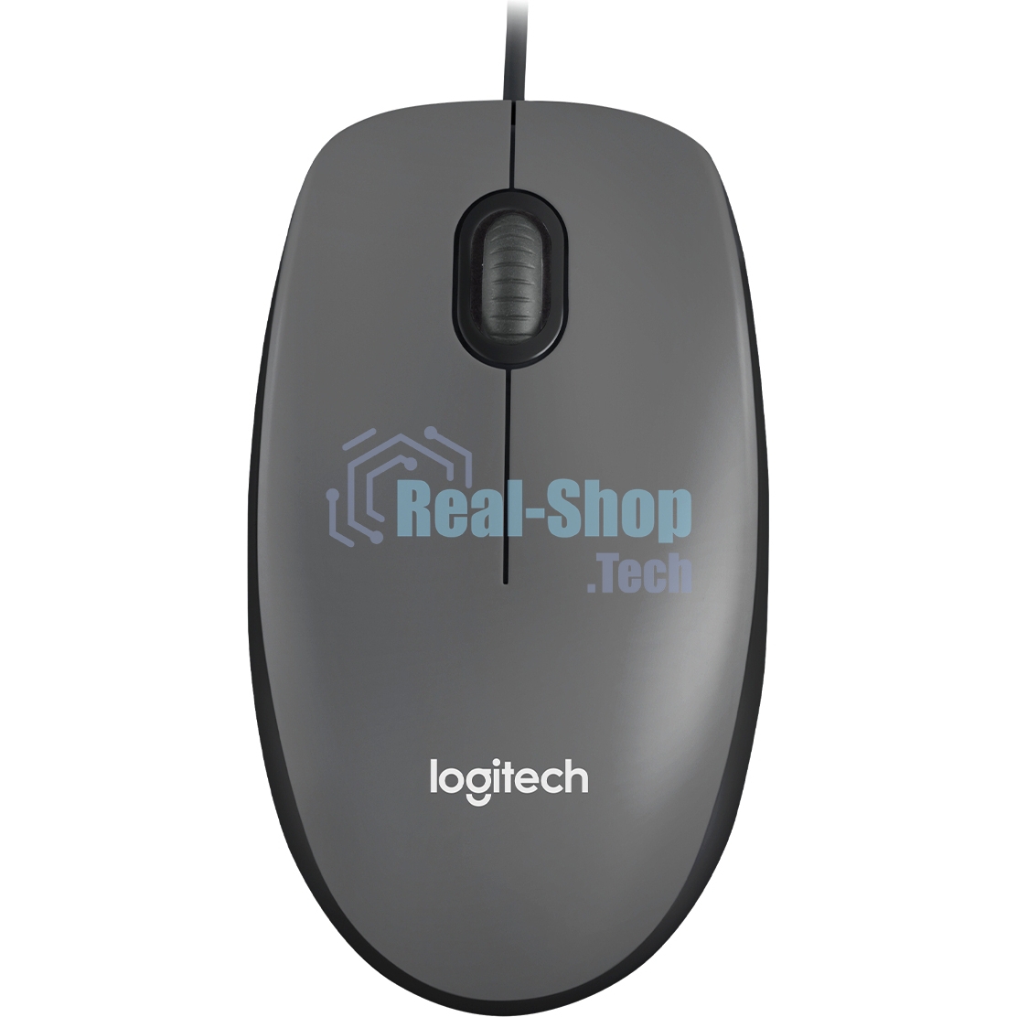 Мышь проводная Logitech M90 черный/серый, 1000 dpi, USB, кнопки - 3