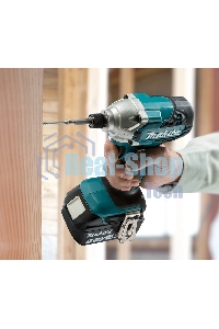 Шуруповерт Makita DTD156Z, Аккумуляторная, 18В, Без АКБ и ЗУ, Ударный