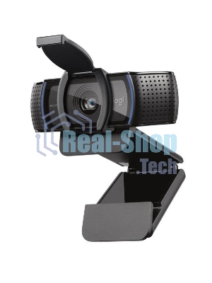 Веб-камера Logitech C920e 1920x1080, 30 кадр/с, USB Type-A, микрофон (2 шт, шумоподавление), автоматическая фокусировка, автоосвещение, шторка приватности, универсальное крепление